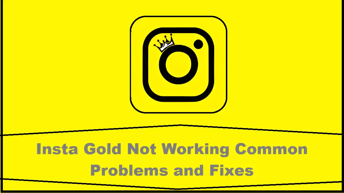 Insta Gold Not Working Common Problems and Fixes